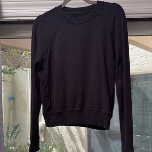 Lululemon Black Long Sleeve Sweatshirt